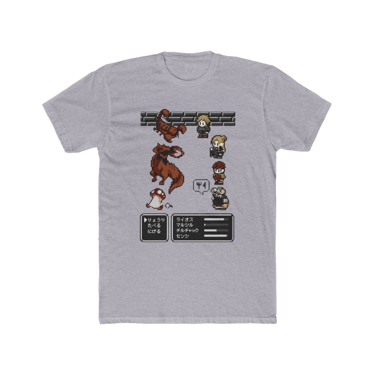 SaleLimitedPre-ownedPre-orderBack-orderOrder ClosedDelicious in Dungeon Pixel Art T Shirt /BLACK-MCOSPA3,300 JPY - alternate angle 3, merchandise