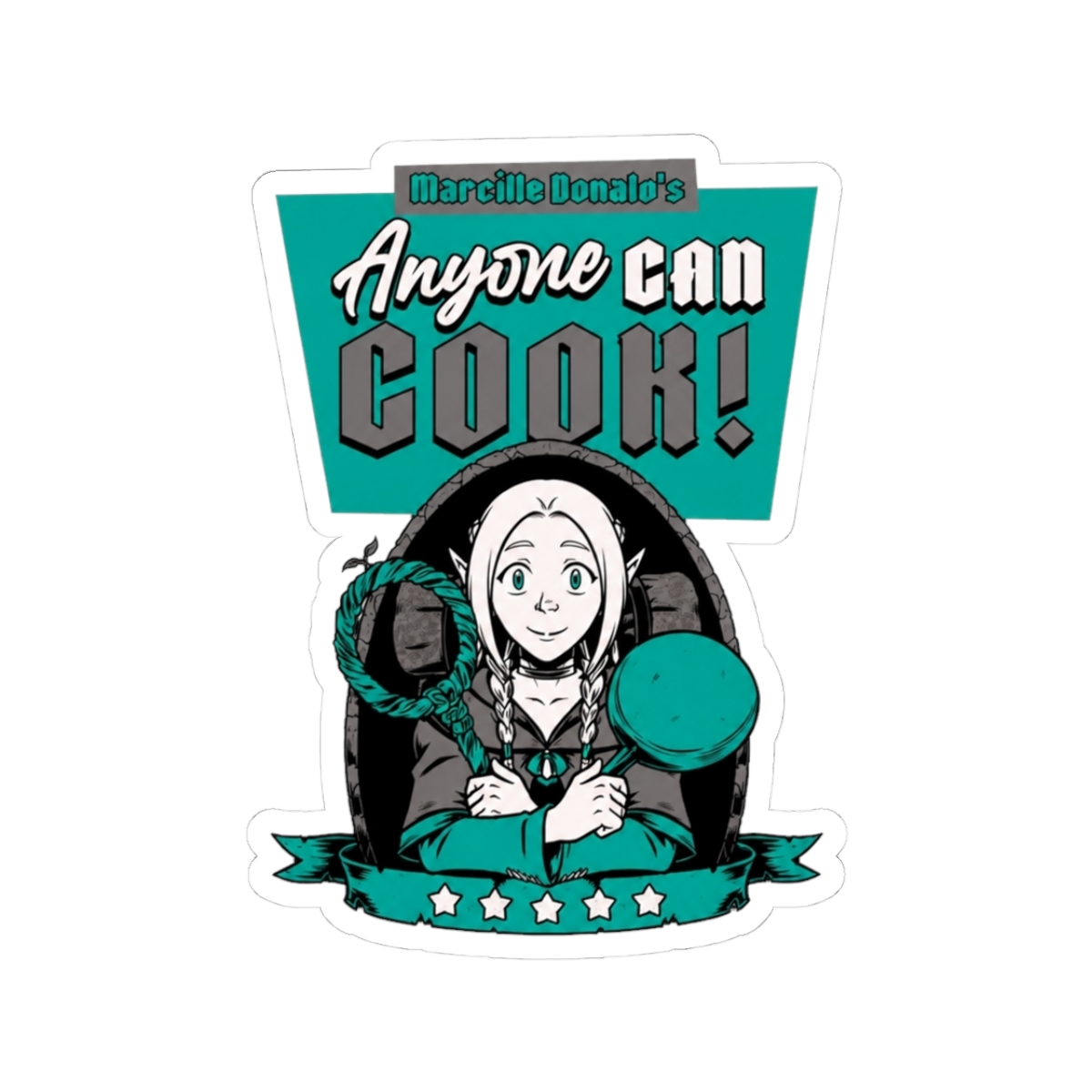 Dungeon Food Book - Elf Anime Gift | Delicious in Dungeon