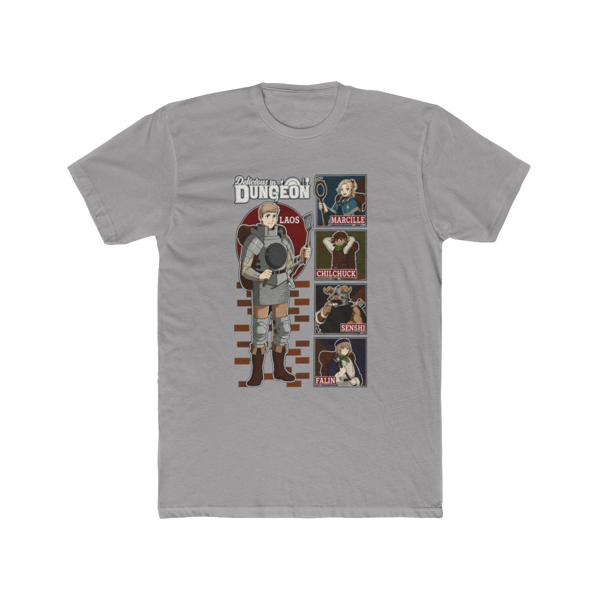 Delicious in Dungeon Character Portraits T Shirt - Official T-Shirts merchandise