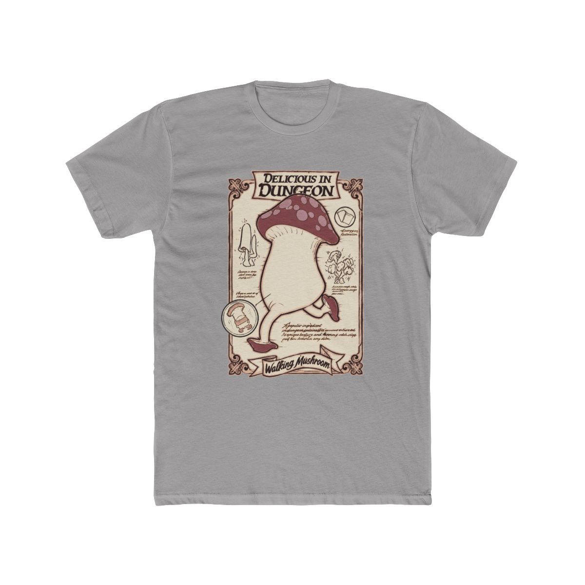 Delicious in Dungeon Walking Mushroom Comfort Colors T Shirt - Official T-Shirts merchandise