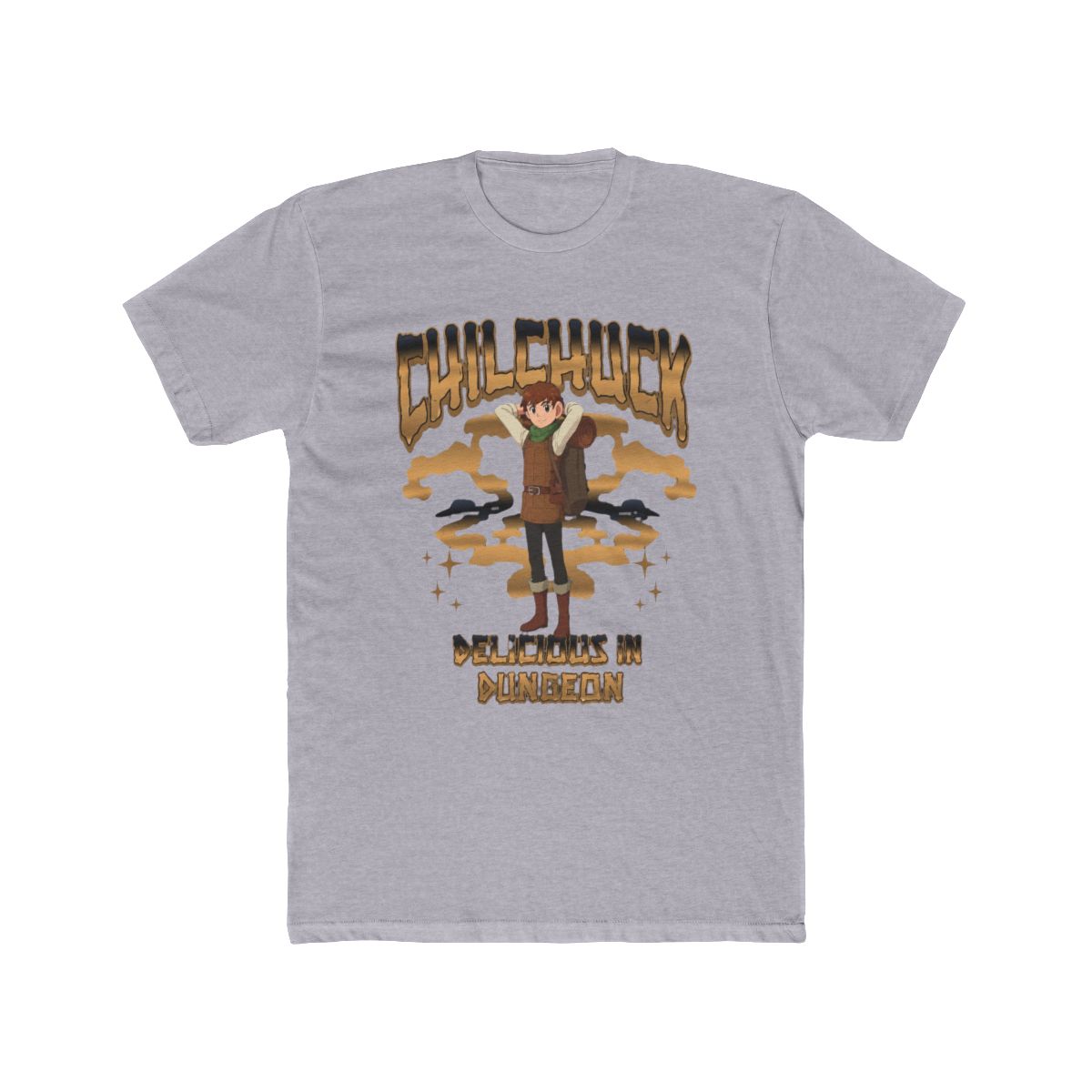Chilchuck Deluxe Dungeon T Shirt | Delicious In Dungeon Shop ⚡️ Officially Licensed Delicious In Dungeon Merch Store - alternate angle 3, merchandise