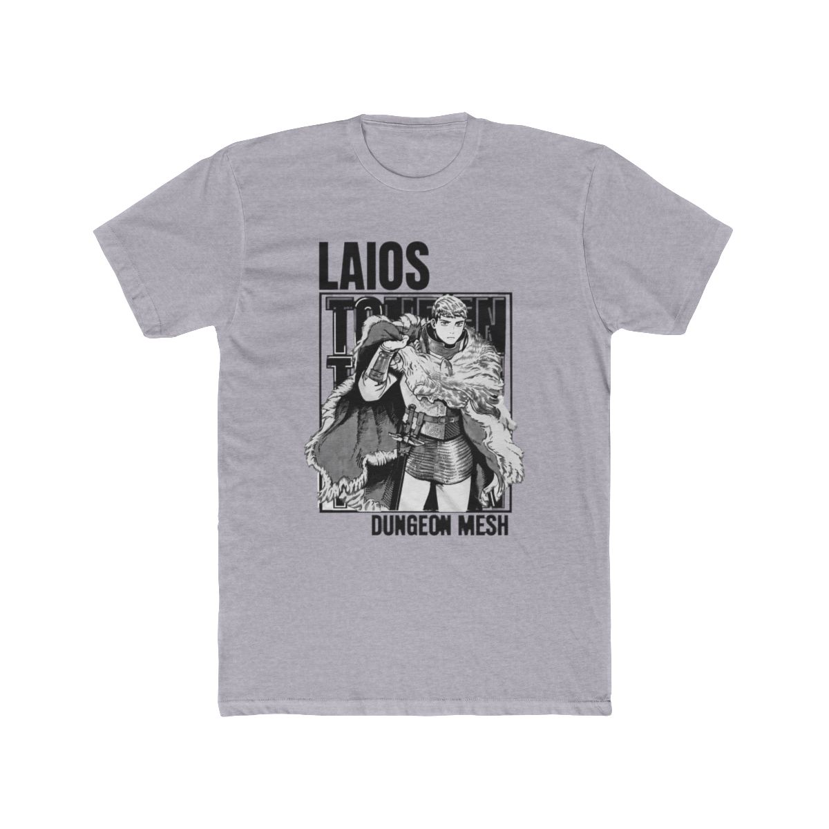 Laios Touden Dungeon Meshi Delicious In Dungeon T Shirt Anime Graphic Tee Vintage Streetwear Unique Design Perfect For Gamers & Anime Fans - alternate angle 5, merchandise