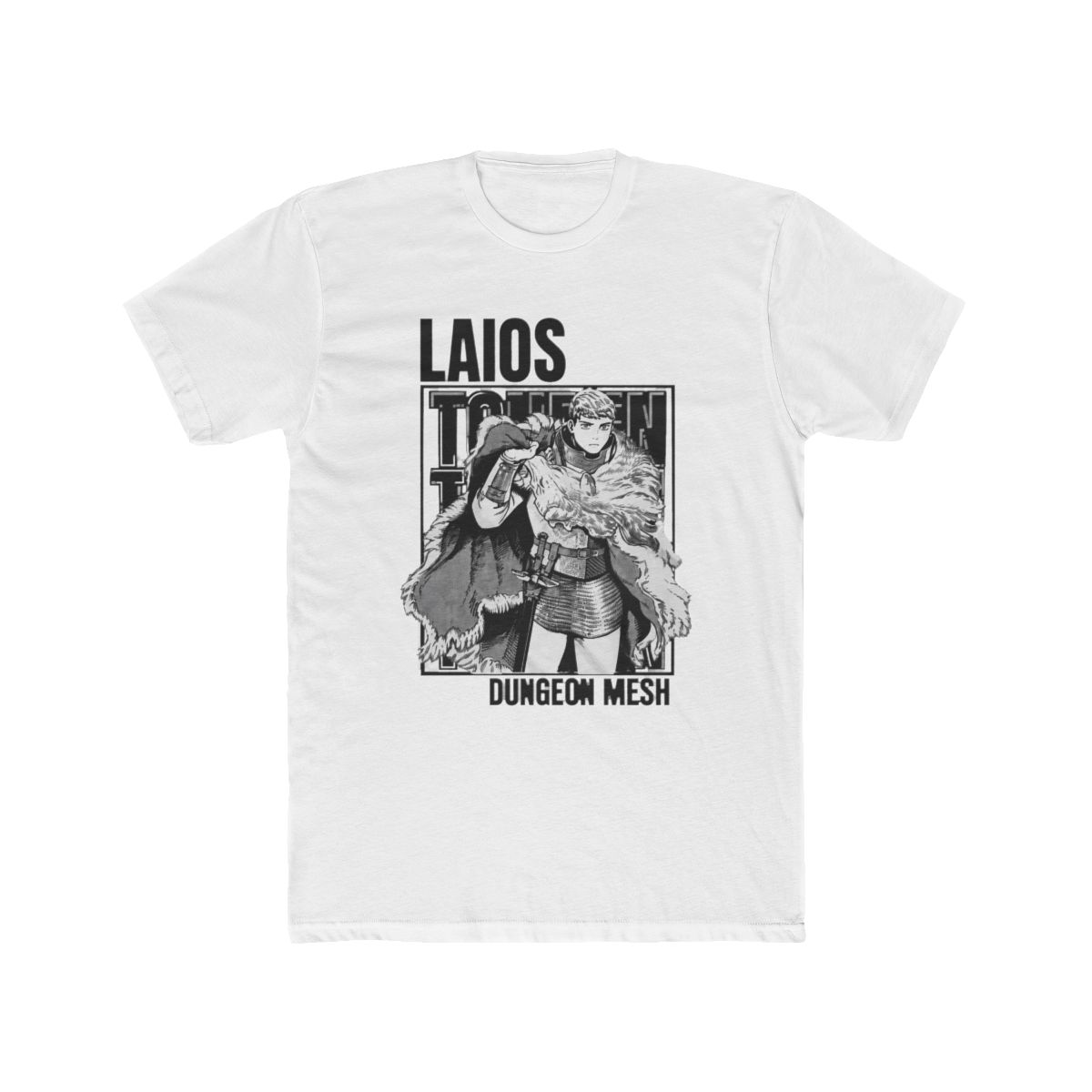Laios Touden Dungeon Meshi Delicious In Dungeon T Shirt Anime Graphic Tee Vintage Streetwear Unique Design Perfect For Gamers & Anime Fans - Official T-Shirts merchandise
