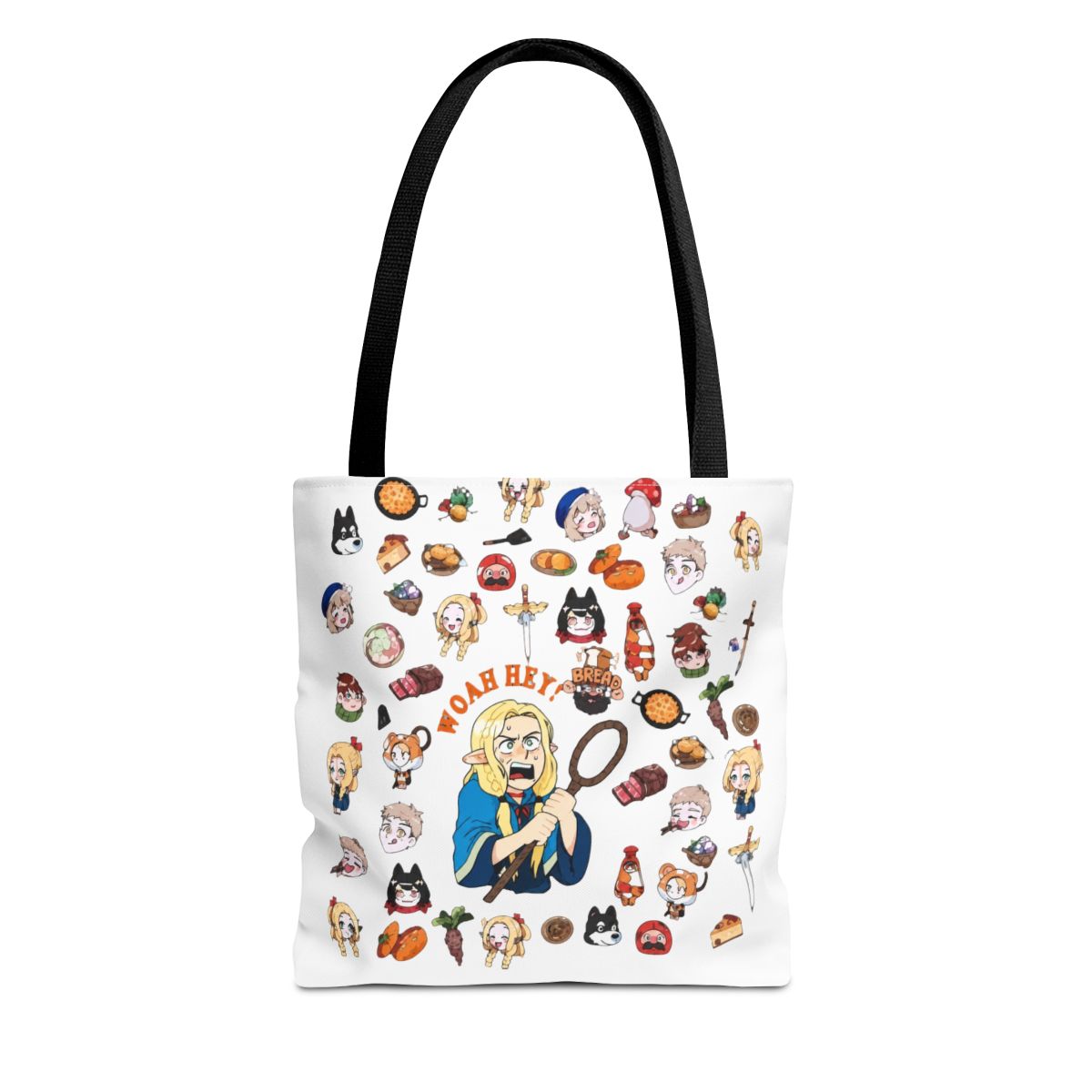 TSOTMO Dungeon Chimera Merch Woah Hey Anime Crossbody Bag for Dungeon Fans Dungeon Meshi Gift for Anime Lover | Delicious in Dungeon