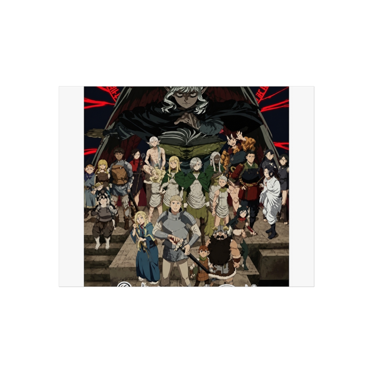 Generic Delicious in Dungeon Poster Art Wallpaper (3) Art Poster Posters Painting Decor Wall Print Photo Gifts Home Modern Decorative Posters Framed/Unframed 08x12inch(20x30cm) - alternate angle 3, merchandise