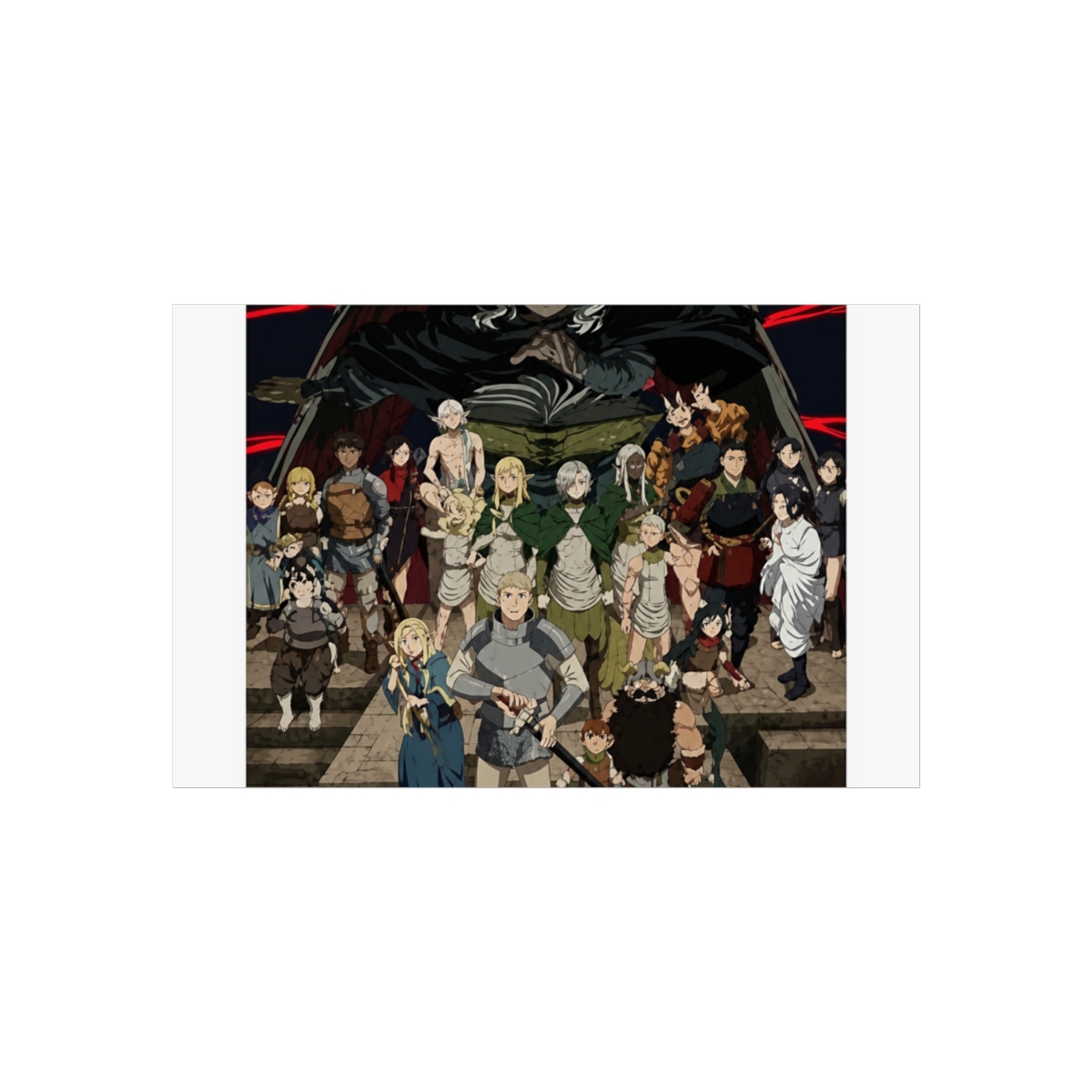 Generic Delicious in Dungeon Poster Art Wallpaper (3) Art Poster Posters Painting Decor Wall Print Photo Gifts Home Modern Decorative Posters Framed/Unframed 08x12inch(20x30cm) - alternate angle 5, merchandise