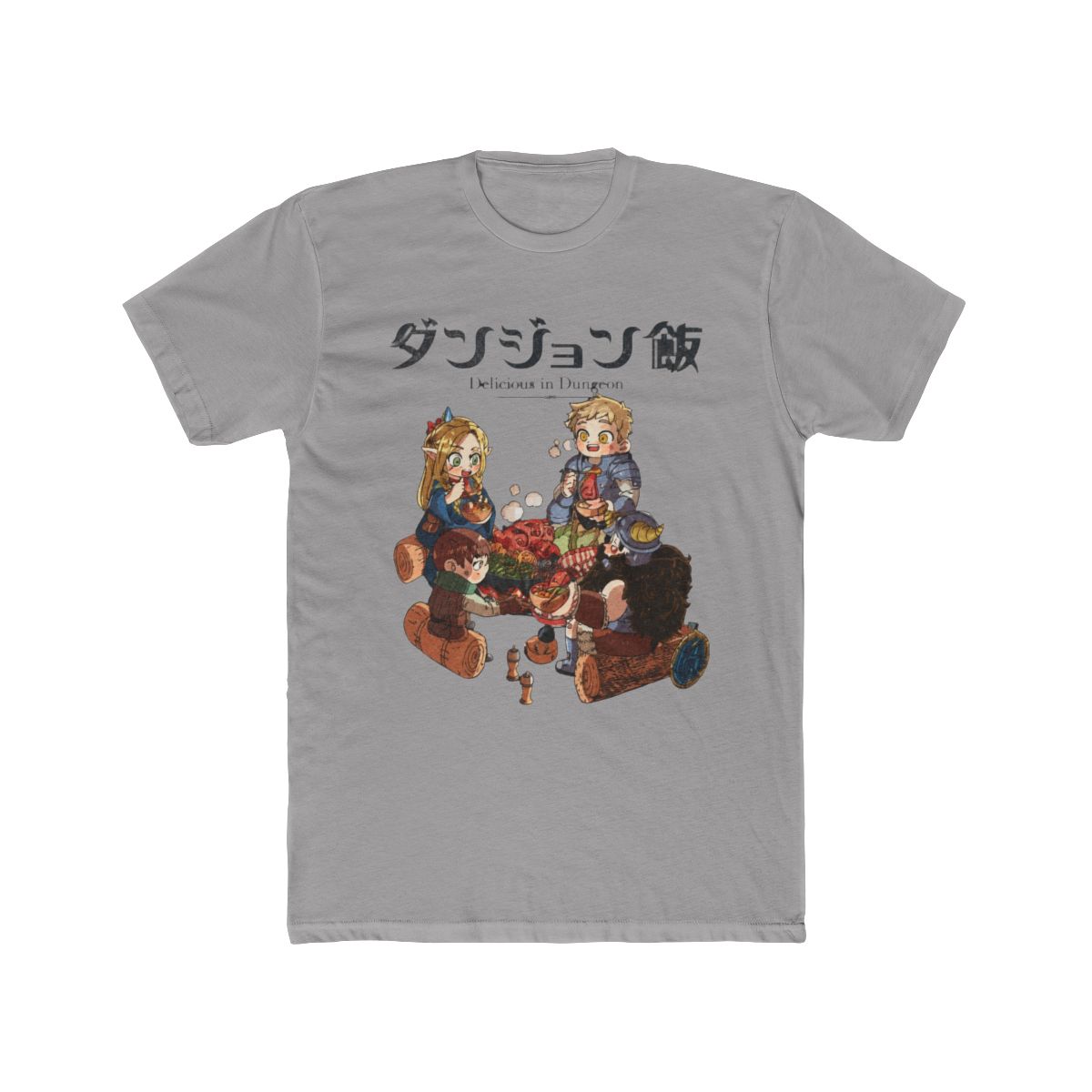 Dungeon Meshi Delicious in Dungeon lets eat Classic T Shirt | Delicious In Dungeon Shop ⚡️ Officially Licensed Delicious In Dungeon Merch Store - Official T-Shirts merchandise